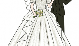 漫画新娘图片,甜蜜瞬间，幸福定格